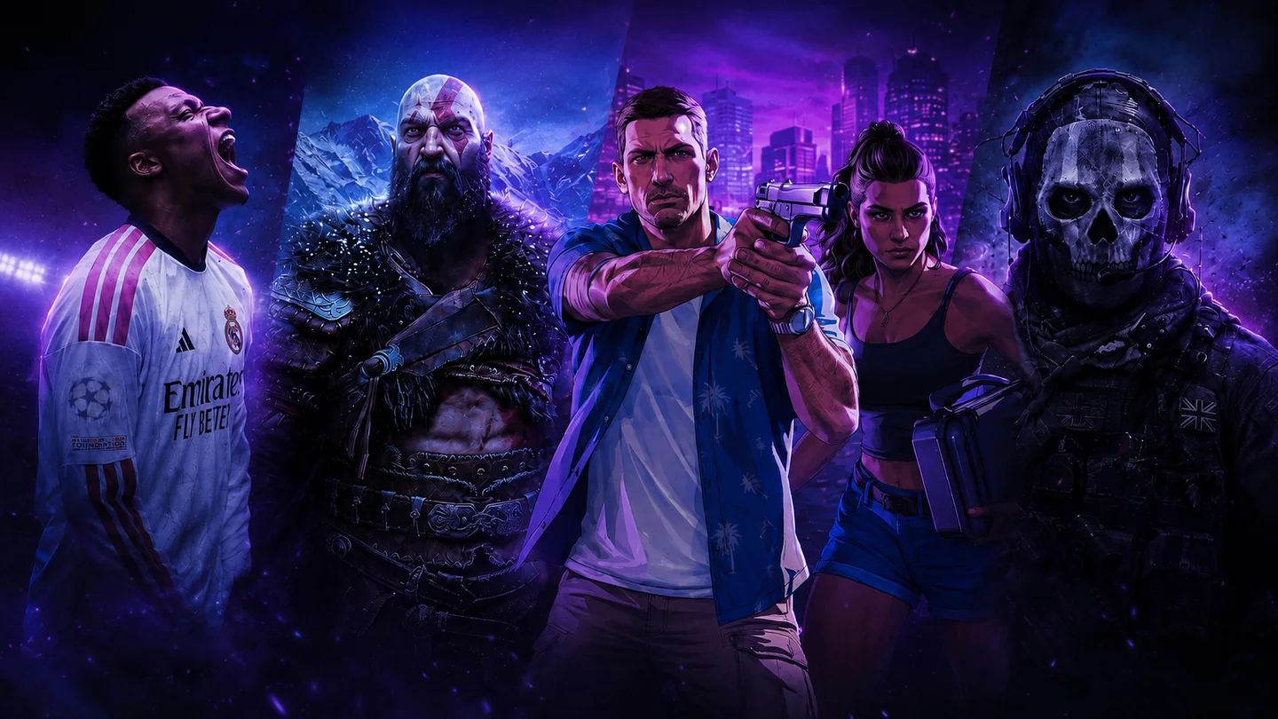 Personnages de jeux video